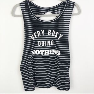 COLD CRUSH | Very Busy Doing Nothing Cutout Top L